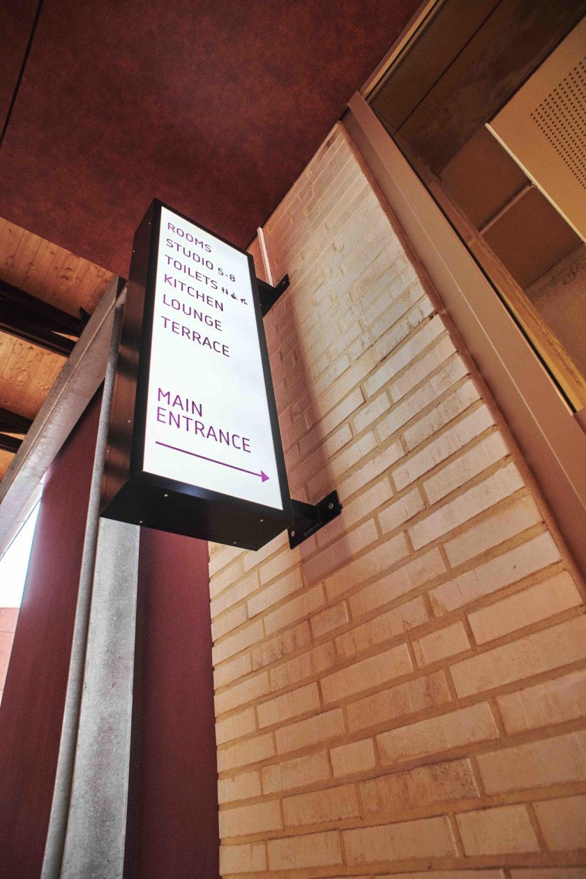 entrance